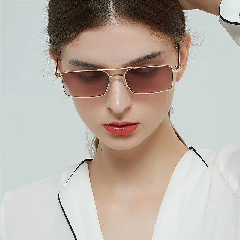 Бесплатная доставка 2021 популярные солнечные очки в маленькой квадратной оправе