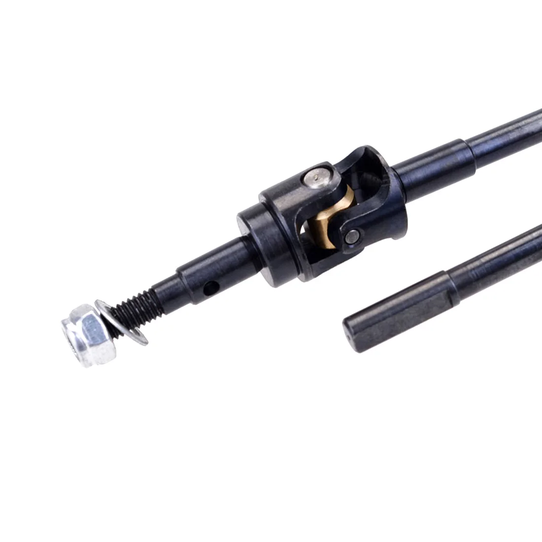 

FEICHAO 1 Pair Hard Steel Front Axle Cvd Universal Drive Shaft For Axial Scx10 Ii 90046 90047 Rc Car Parts Toys For Children