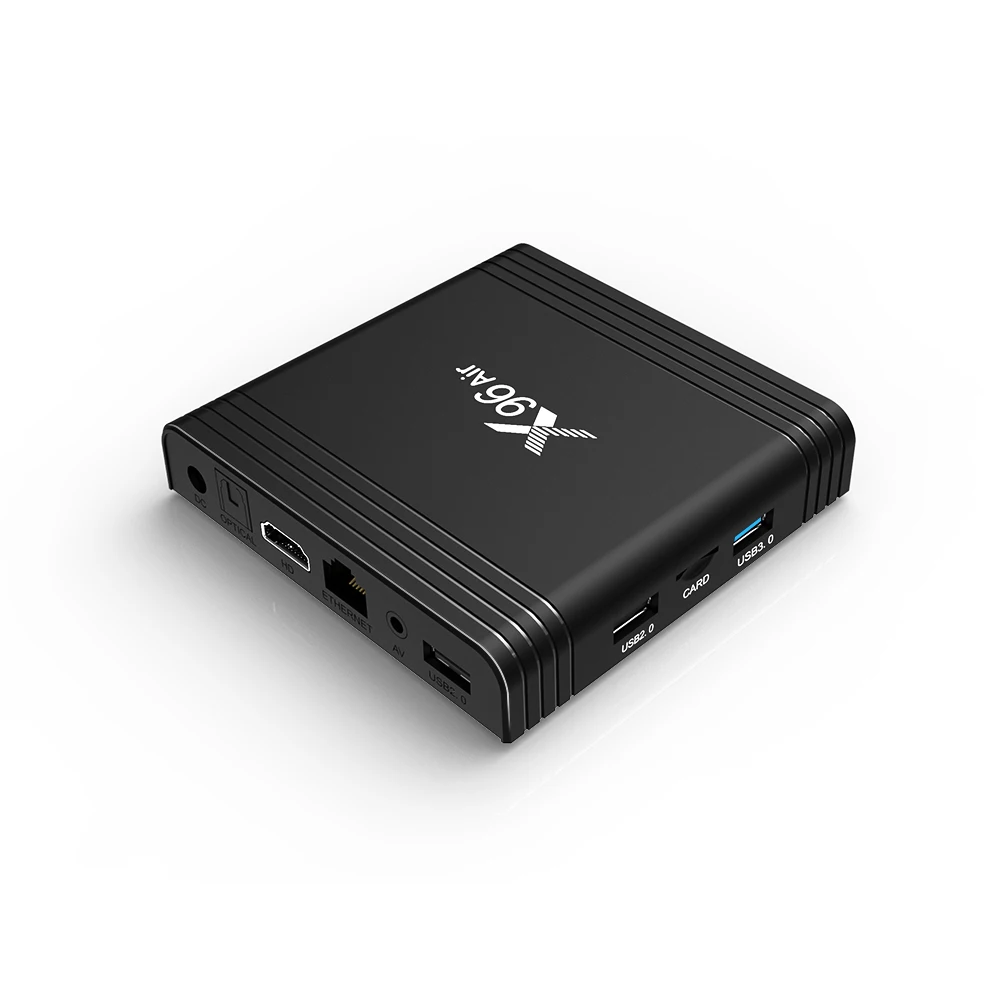 QPLOVE X96 Air Smart ТВ Box Android 9 0 Amlogic S905X3 G30MP2 мульти-медиа-плеер с HDMI 2 1 двумя портами USB и Wi-Fi