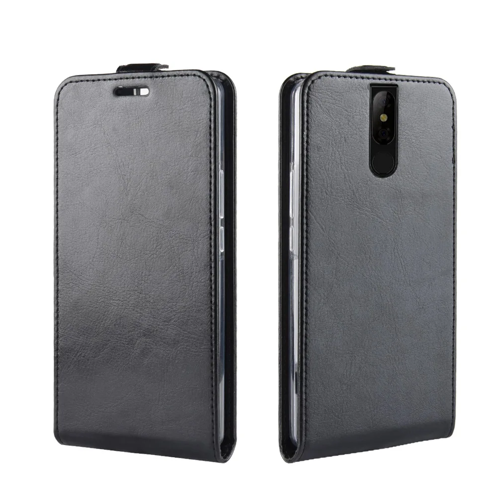 Для Leagoo power 5 силиконовый флип-кейс из искусственной кожи кошелек вверх и вниз хит