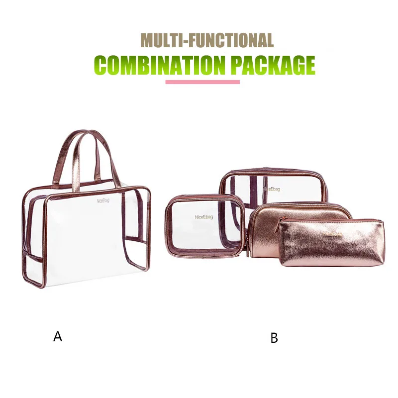 2020 новинка Портативная сумка для мытья путешествий набор из 5 предметов