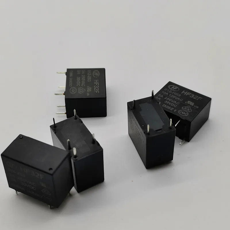 5pcs High current of DIY circuit board module Relay JZC HF 32f-g-005 012 024-hs3 HS 4 pin 5A 10A | Обустройство дома