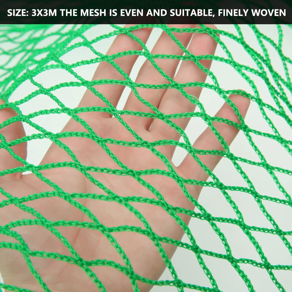 Online 3M X 3M Golf Pratik Net Ağır Darbe örgü Ip Sınır Spor Bariyer Eğitim örgü Netleştirme Golf Eğitim Aksesuarları