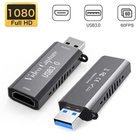 4k video capture card usb3 0 hdmi compatible video grabber record box for ps4 game dvd camcorder camera recording live streaming