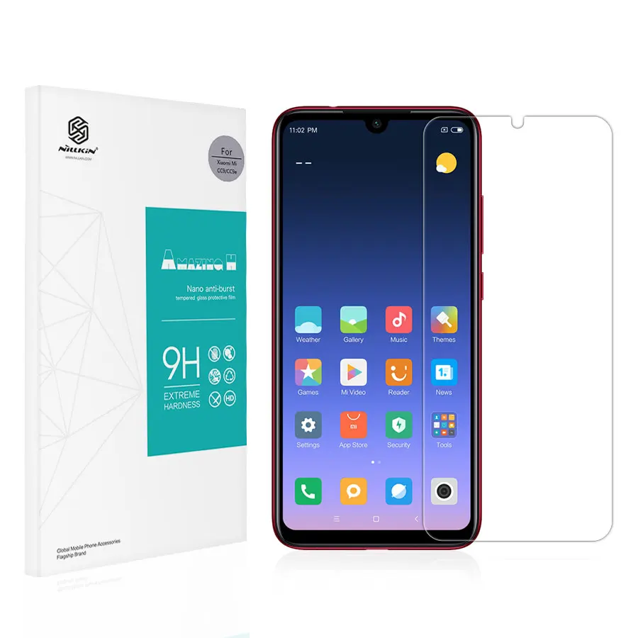 H Flat Edge Защитное стекло для экрана redmi note 7 6,3 ''NILLKIN Amazing H/H+ PRO 9H из закаленного стекла для xiaomi redmi note 7 pro redmi note 7s - Цвет: H Flat Edge