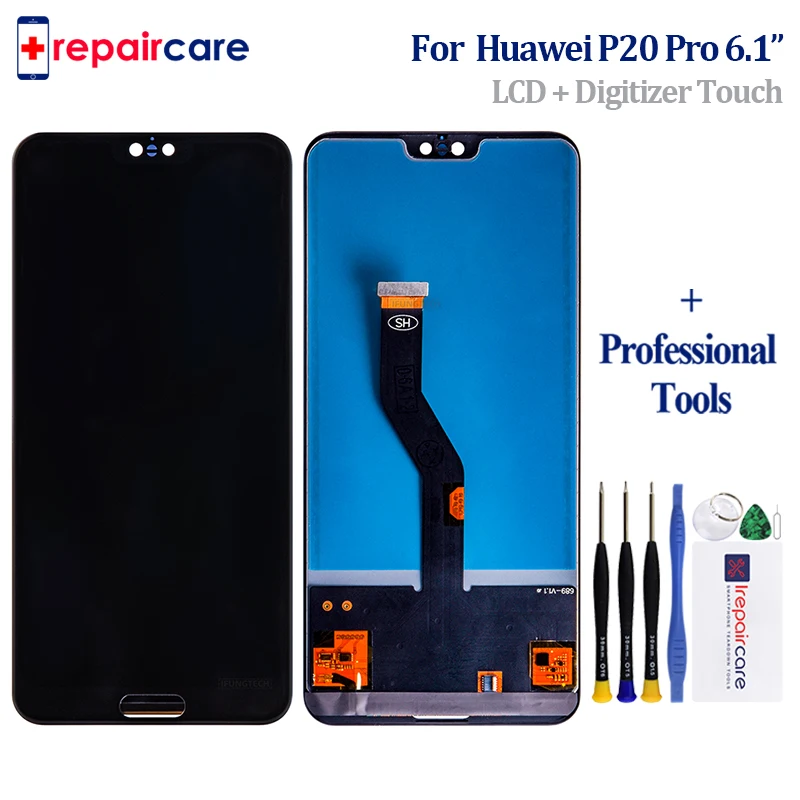 ЖК дисплей 6 1 &quotTFT для Huawei P20 Pro с сенсорным экраном и дигитайзером в сборе CLT