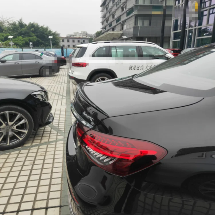 

Спойлер для Benz E класса W213 A213lip, E320LE260E300, стиль AMG, спойлер из АБС-материала, заднее крыло БАГАЖНИКА АВТОМОБИЛЯ, 2020-2021 год