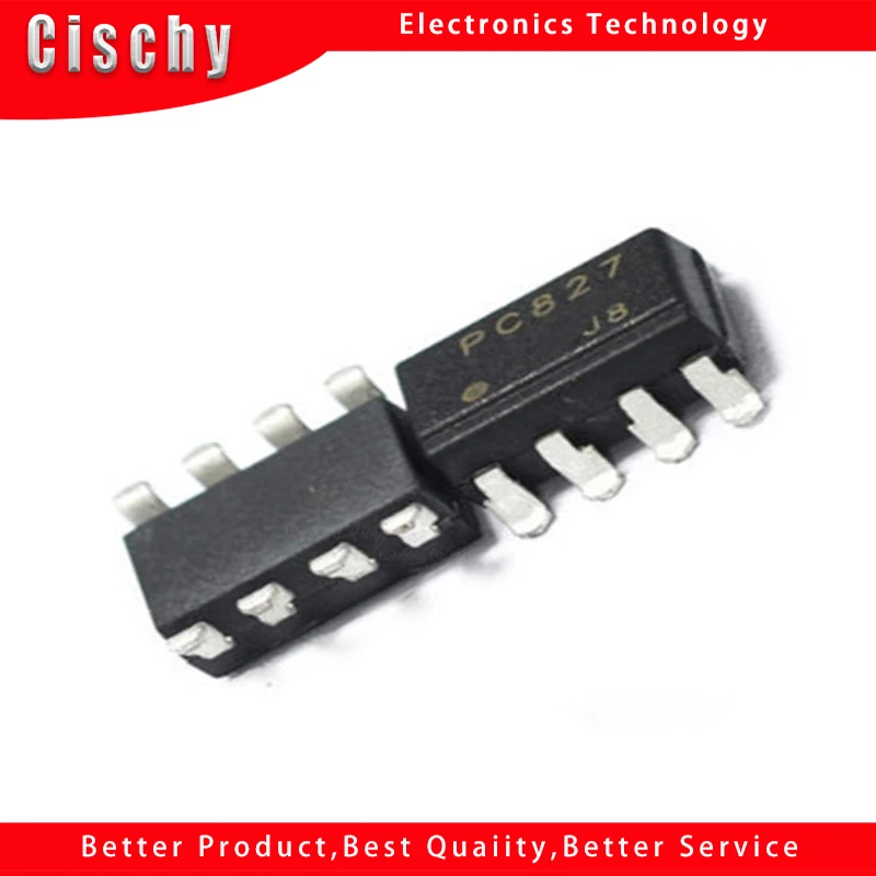 10 шт. PC827 SOP-8 SOP оптоизолятор фотоэлектрическая муфта | Строительство и ремонт