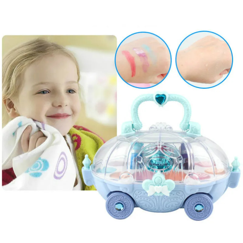 Новинка 2020 Детская косметичка для макияжа Анны и Эльзы из мультфильма Принцесса