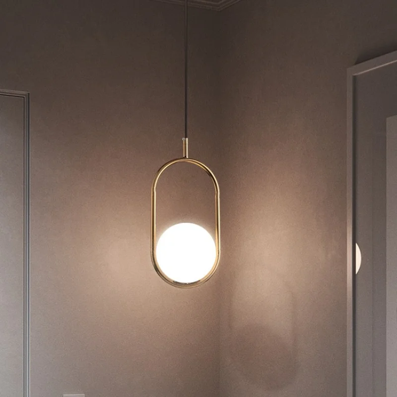 

Nordic Led Pendant Lights Restaurant Decoration Hanging Lamp Lustre Suspension Dining Room Pendant Lamp Kitchen Decor Lighting