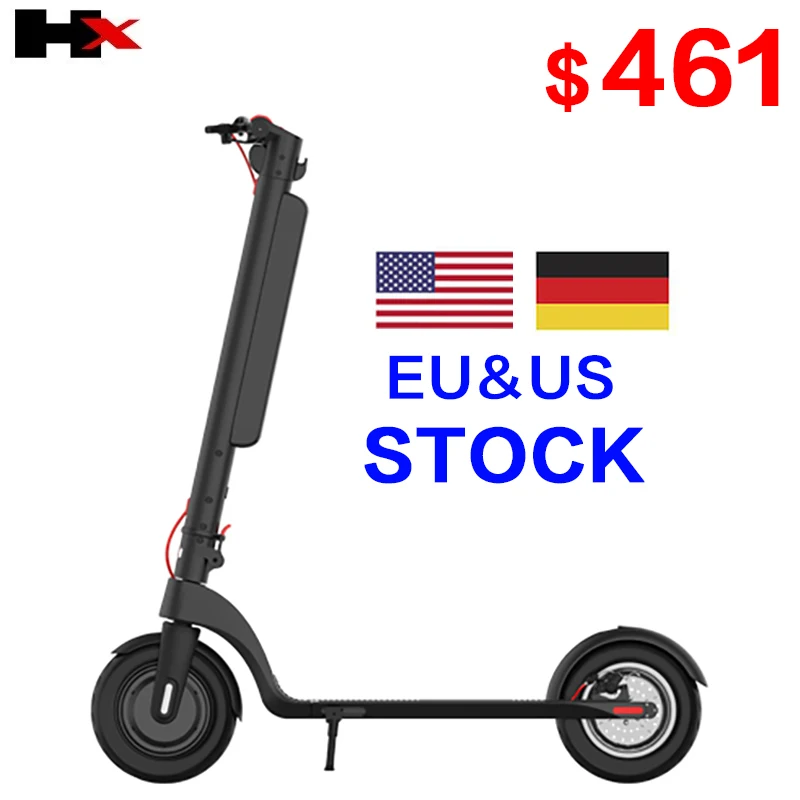 

HX X8 350W Adult Folding Electric Scooter 10 Inch Wheel 36V 10AH 25KM/H E-scooter Balance Skateboard Step Patinete Escooter