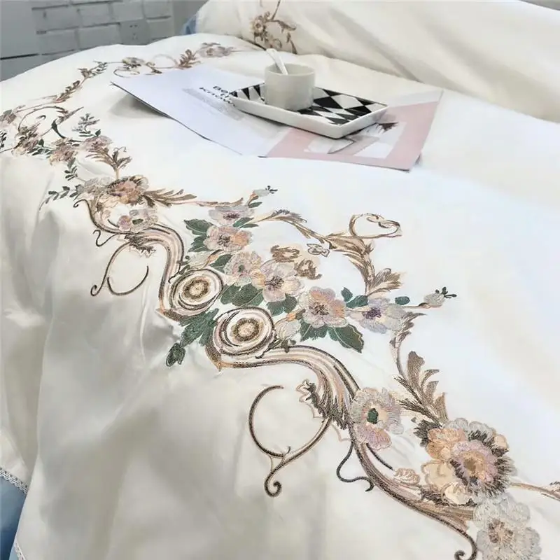 Новинка PU искусственная кожа белого голубого цвета королева король Постельное