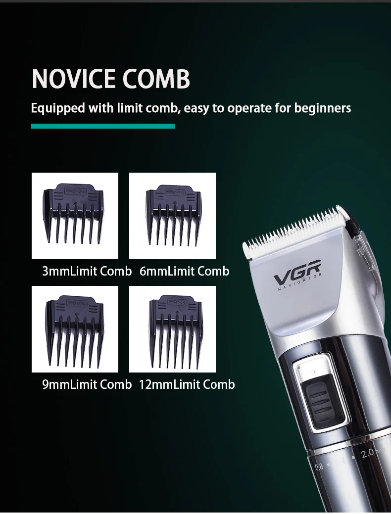 

Mmmyc Electric Hair Clipper Trimmer Wireless Base Charging High-Power Barber Special Sharp Cutter Head Haircut Is Not Stuck