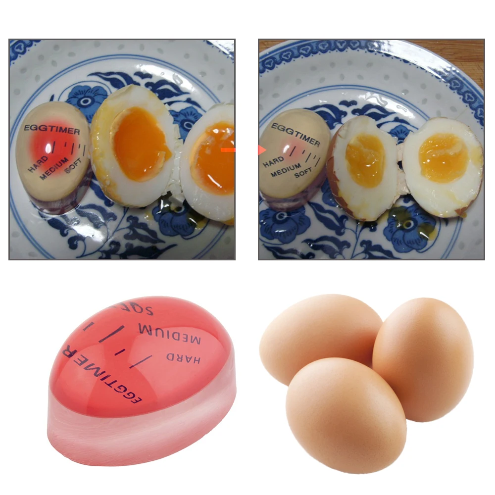 Новые творческие для Кухня инструменты таймер варки яиц идеально Цвет с