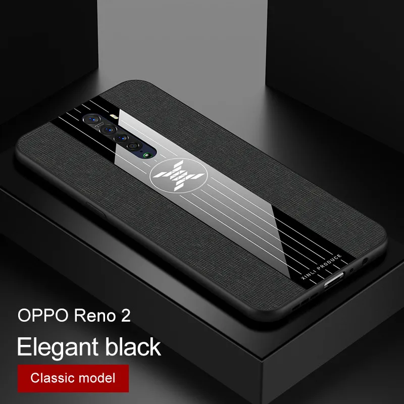 

For OPPO Reno 2 Case Luxury Car Magnetic Ring PU Leather Case for OPPO Reno2 2Z ACE 2 ACE2 TPU Shockproof Bumper Case