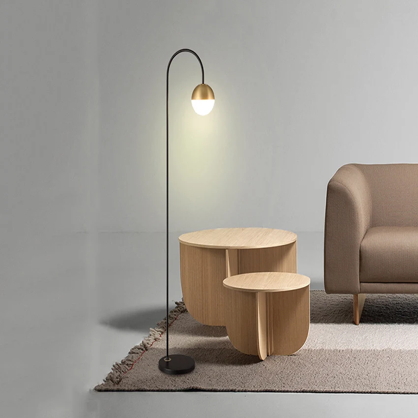 Современная оригинальная светодиодная лампа Напольная Лампа 2 вида цветов