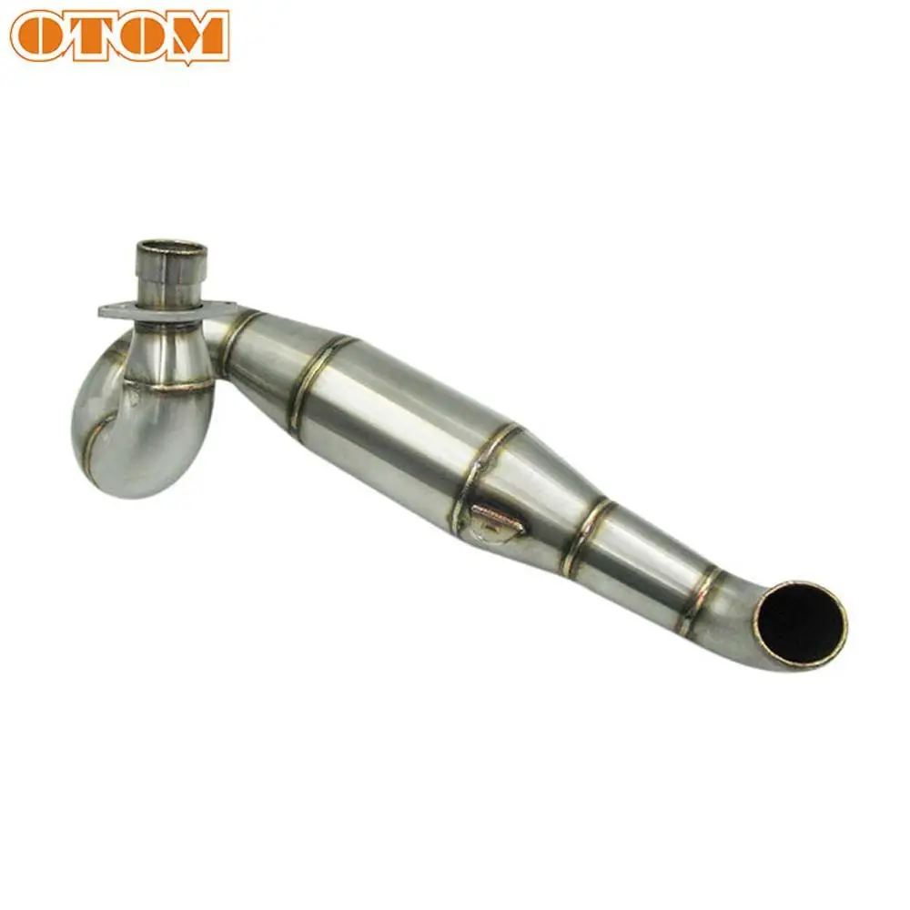 Универсальный глушитель выхлопной трубы OTOM для мотоцикла вездехода улитки из