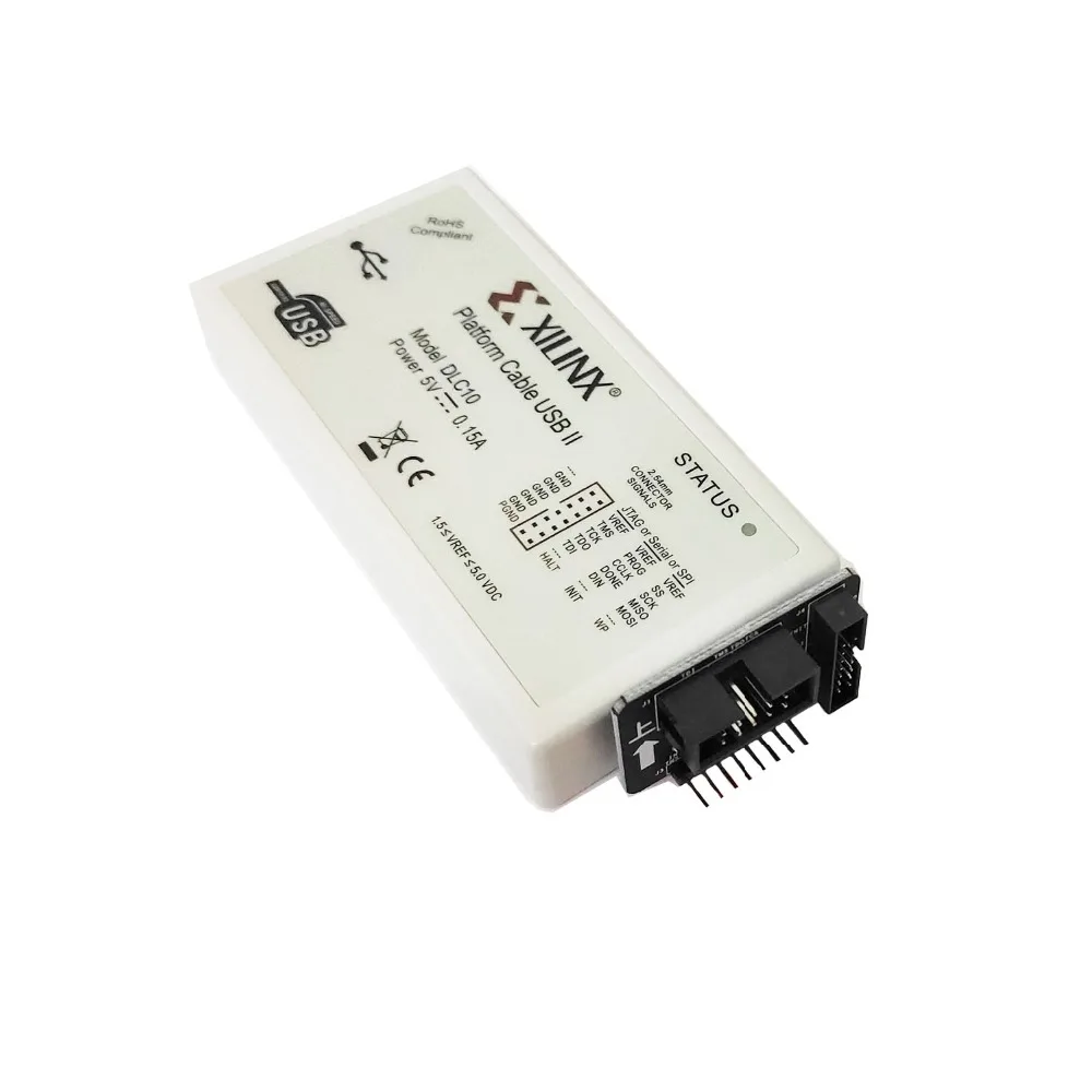 Обновленная версия DLC10 Xilinx платформенный кабель USB кабель для загрузки Jtag программист для FPGA CPLD CY7C68013A Замена DLC9LP