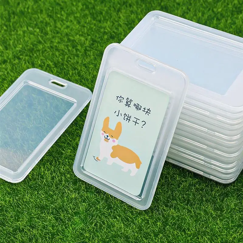 

30Pcs 15Pcs Card Holders Clamshell Style Card Covers Portable Card Protectors