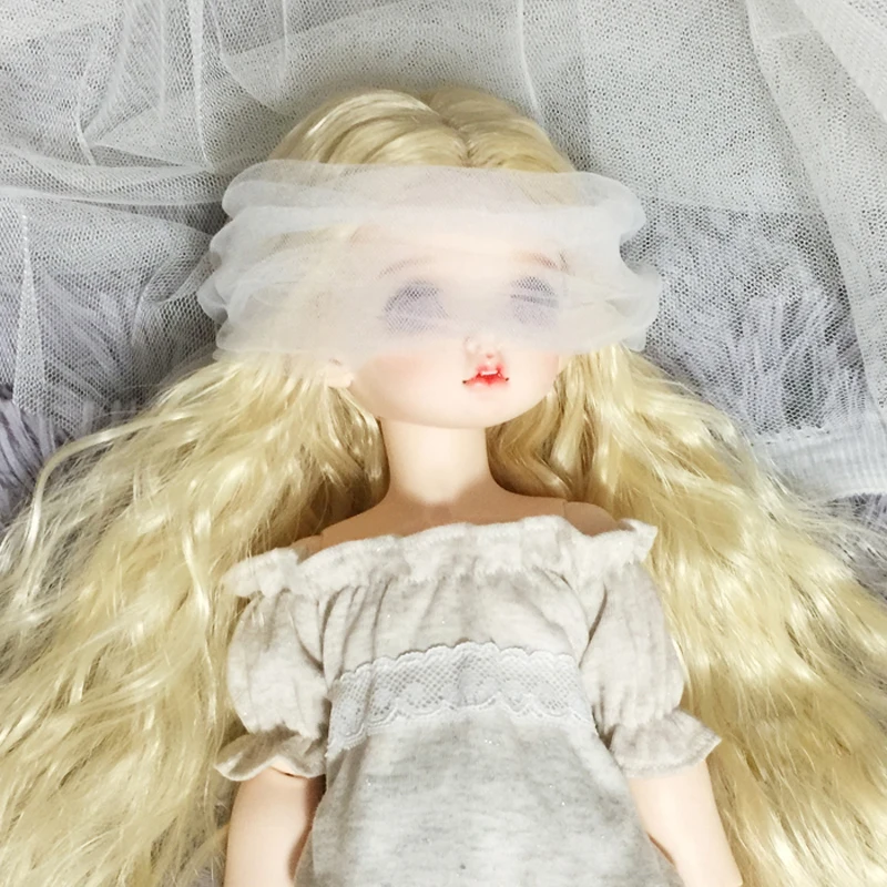 

New Arrival 1/3 1/4 1/6 1/8 Fashion Wavy Hair High Temperature Wire BJD Wig For Toy Doll