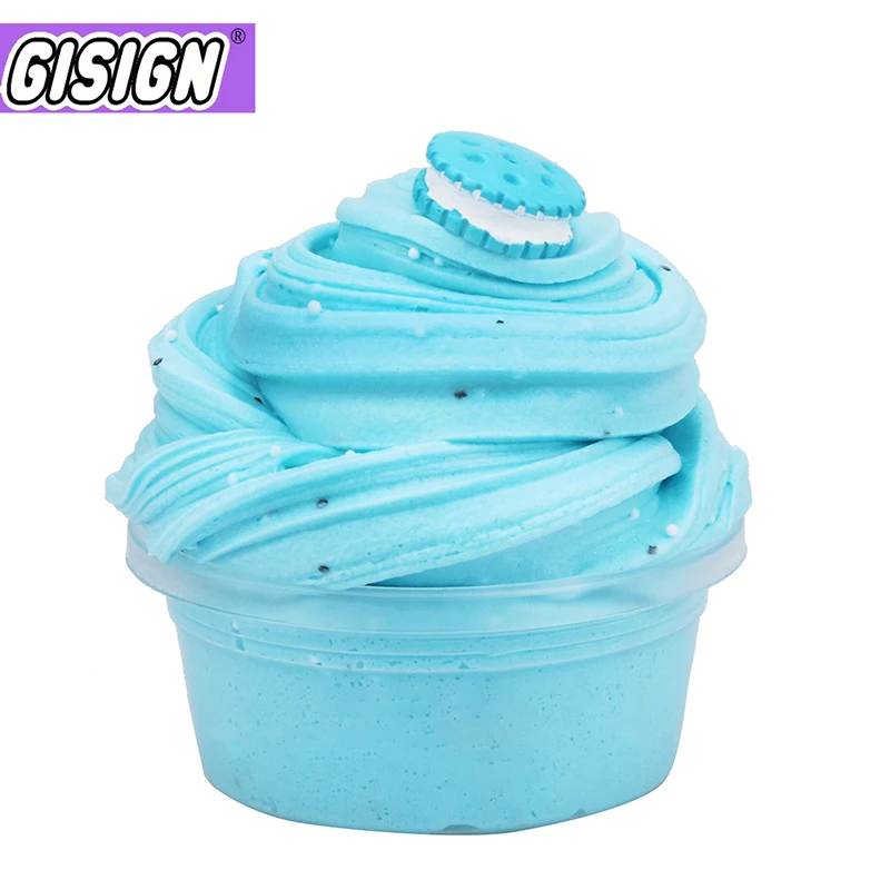 Cookies Butter Slime Fluffy Glue Charms for Additives Clay Supplies Plasticine Slimes Kit Chocolate Modelling Toy For Kids | Игрушки и