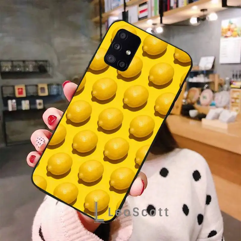 

Cute Fruit Peach Phone Case For Samsung A40 A50 A51 A71 A20E A20S S8 S9 S10 S20 Plus note 20 ultra 4G 5G