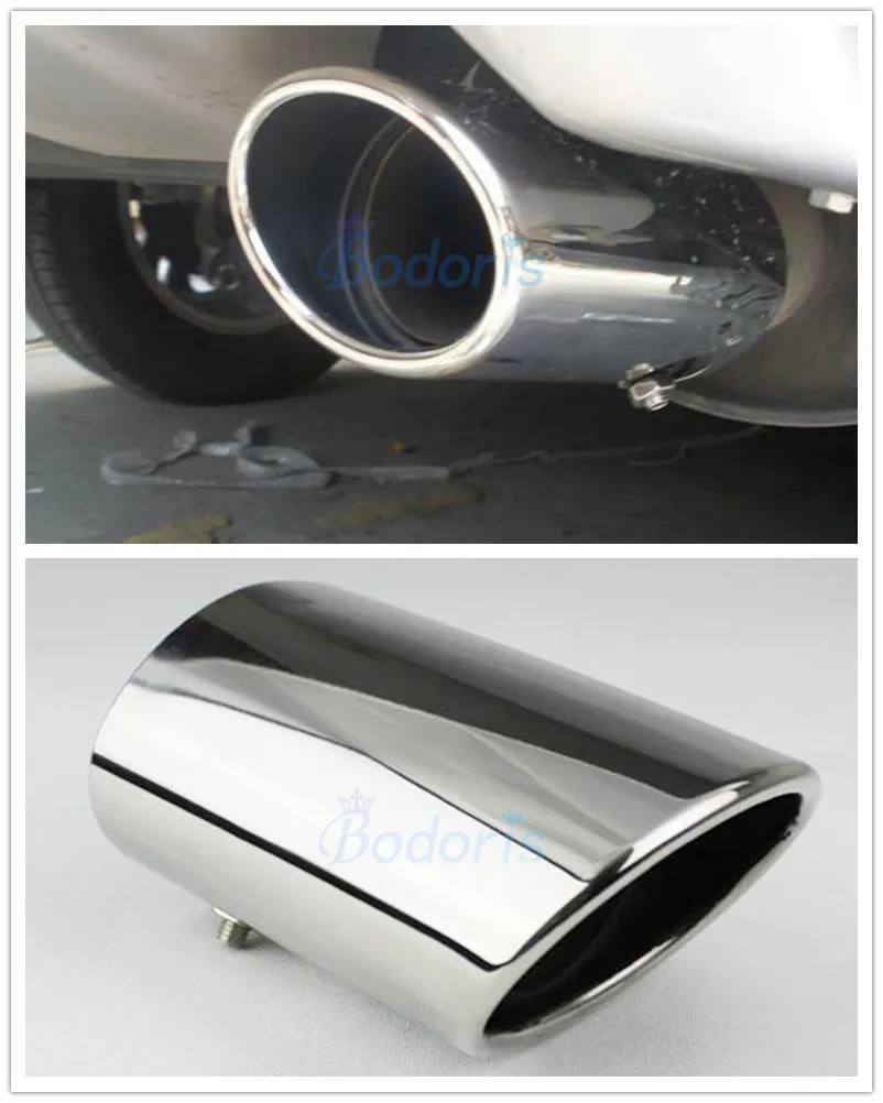 For Honda CRV CR-V 2007 2008 2009 2010 2011 2012-2016 #304 Stainless Steel Exhaust Muffler Tip Pipe End Car Styling Accessories