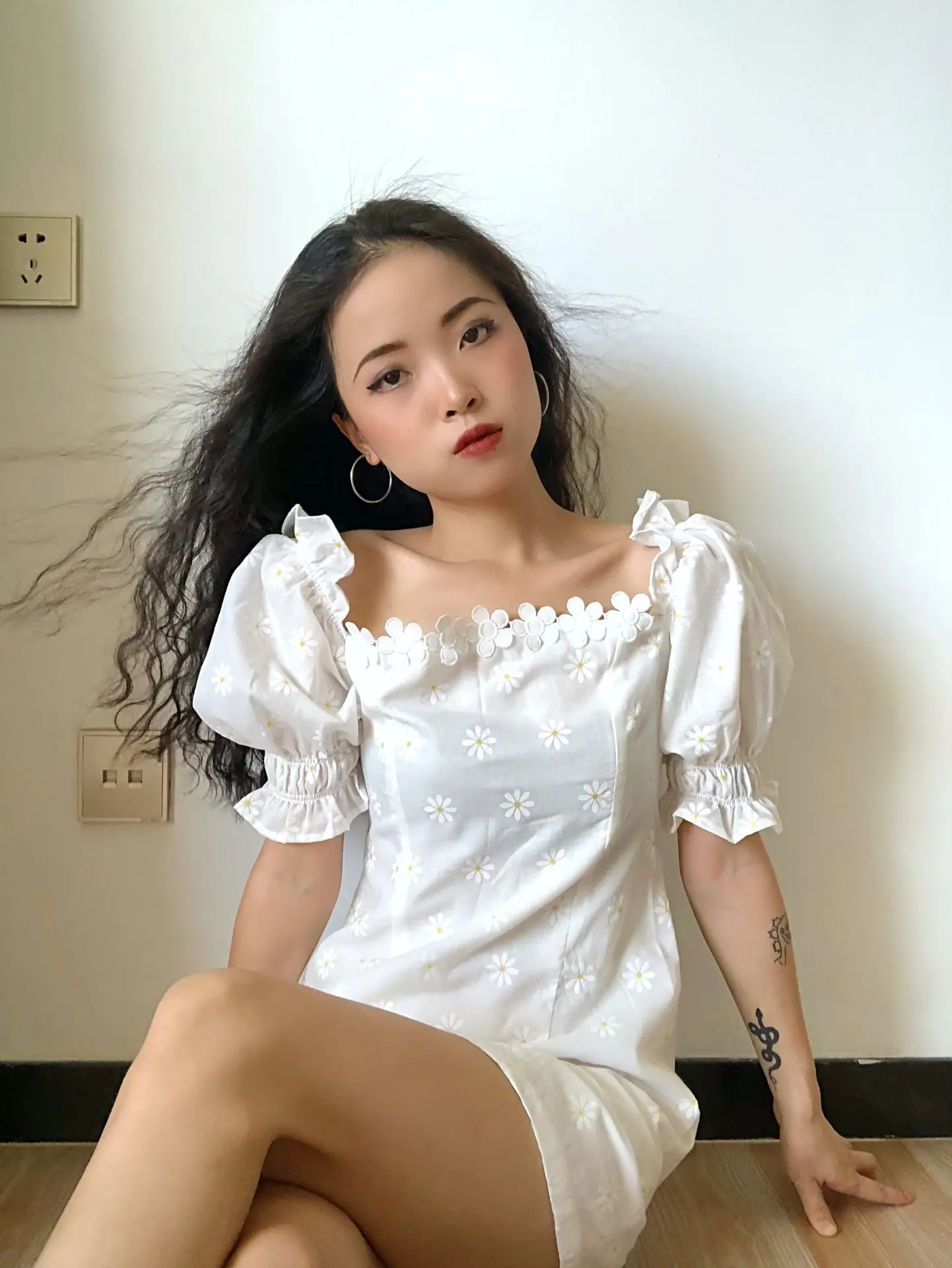 Европейский и американский Ретро праздничный стиль цветок u-образный вырез