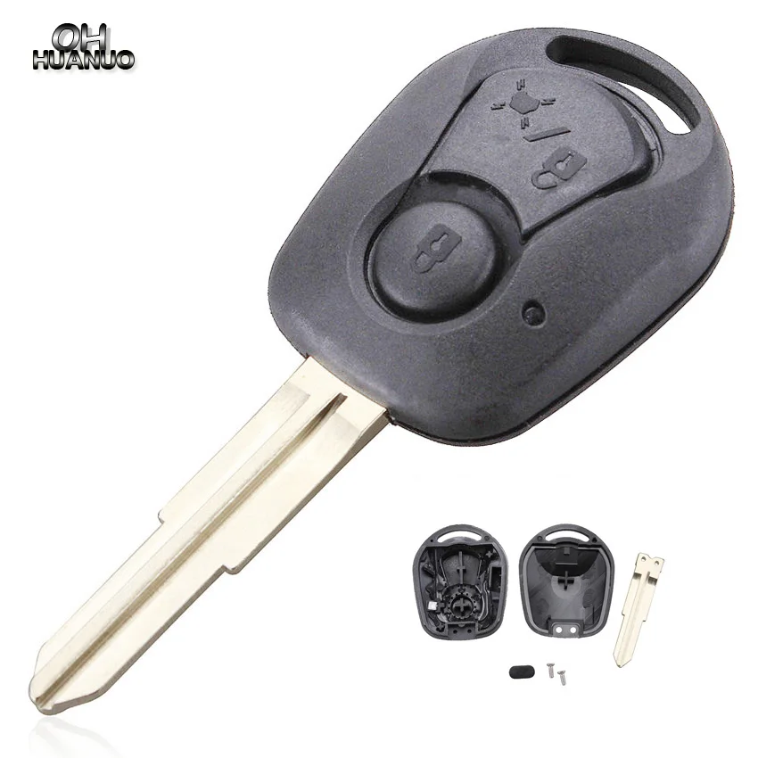 2 кнопки дистанционного ключа оболочки Чехол Smart корпус для ключей от автомобиля