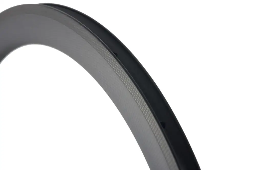Обод из углеродного волокна 50 мм клинчерные дорожные велосипедные диски 3k