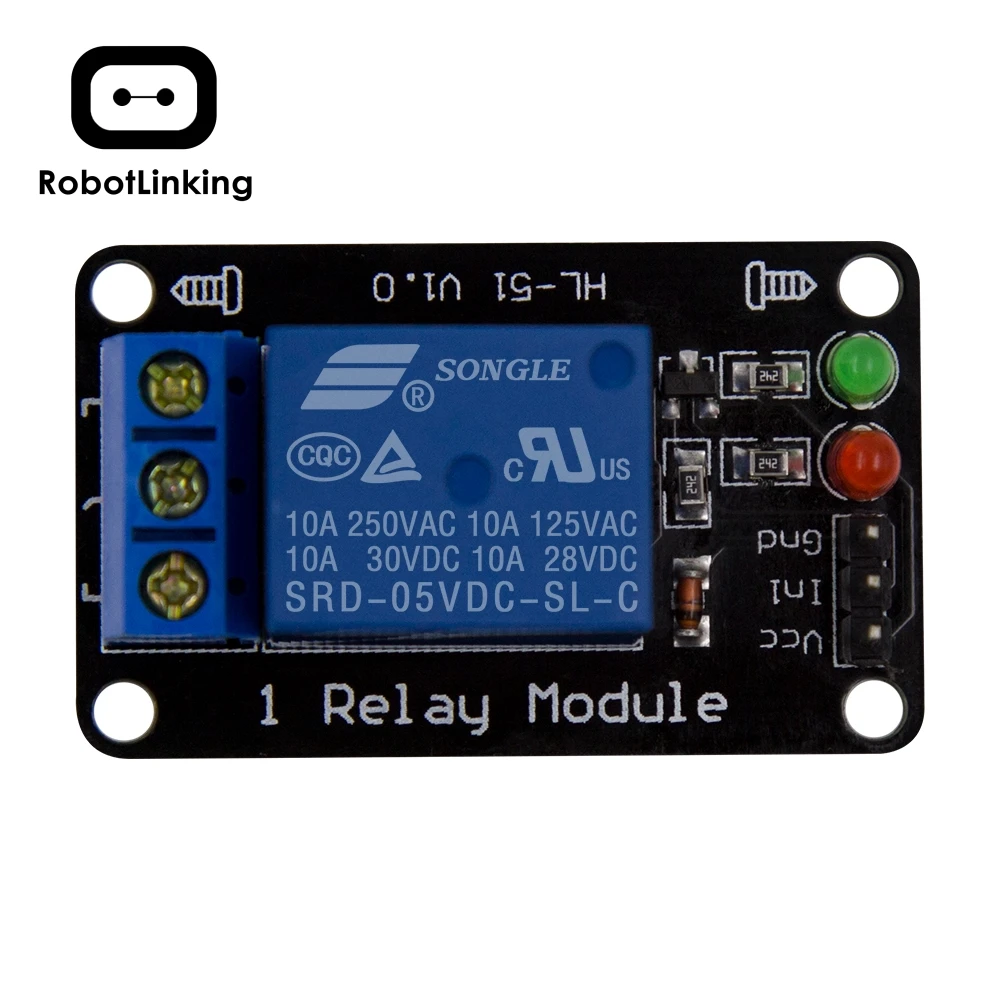 1 Дорожный/канальный релейный модуль без светового соединения для Arduino PIC ARM DSP AVR