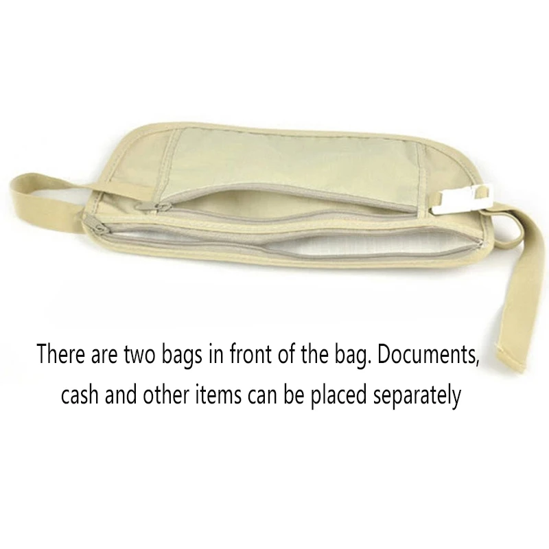 Спортивная поясная сумка для бега с защитой от кражи уличный дорожный кошелек