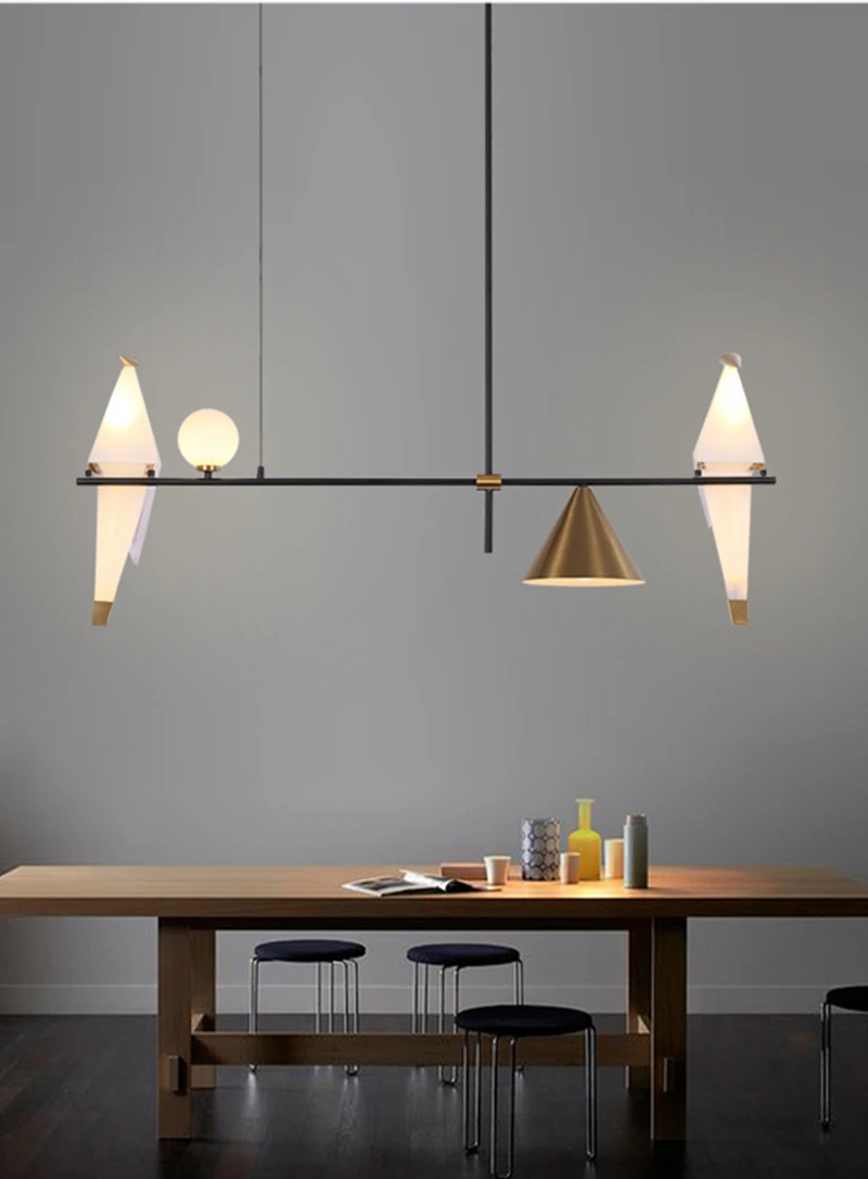 bird pendant light Nordic style lamp glass shade G9 E27 simple lighting newest design living room | Лампы и освещение