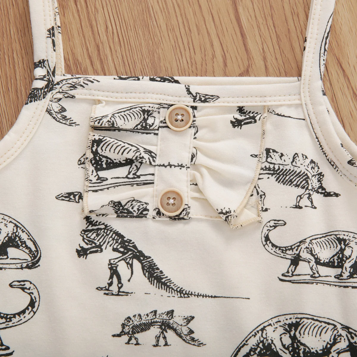 Комплект одежды из 2 предметов для маленьких детей топ с декоративными