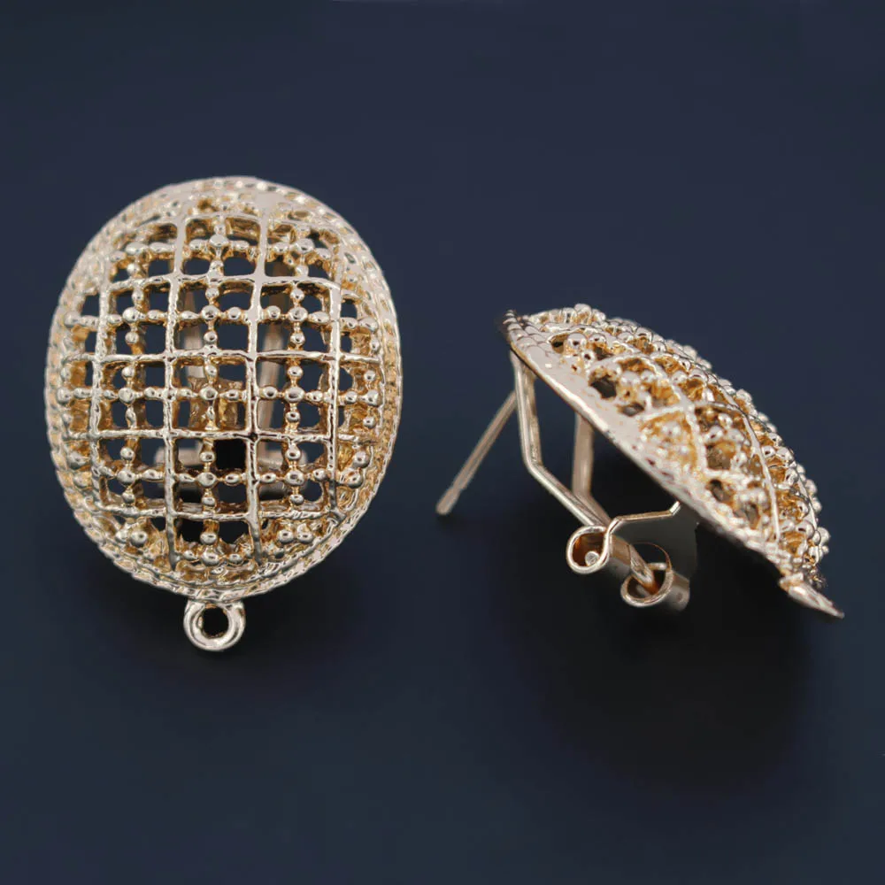 Купить «Нигерийские африканские клипсы, Подвесные серьги, штыревые ...