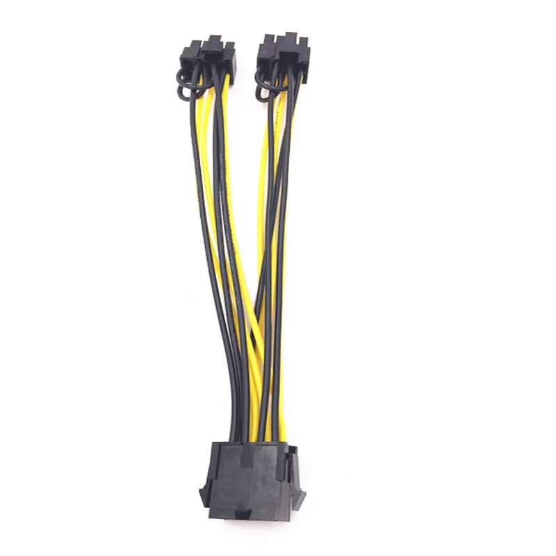 8 Pin to dual 8 (6+2) Pin PCI Express Power Converter Cable for Graphics GPU Video Card PCIE PCI-E VGA Splitter Hub Power Cable
