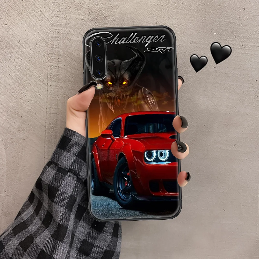 

dodges sport car Phone case For Samsung Galaxy A 3 5 7 8 10 20 21 30 40 50 51 70 71 E S 2016 2018 4G black trend hoesjes 3D
