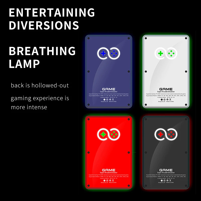 New Retro M3S Mini/TV Handheld Game Console Player 16-Bit 3.0-Inch Portable Video Game Console For Kids Gift Built-in 1500 Games