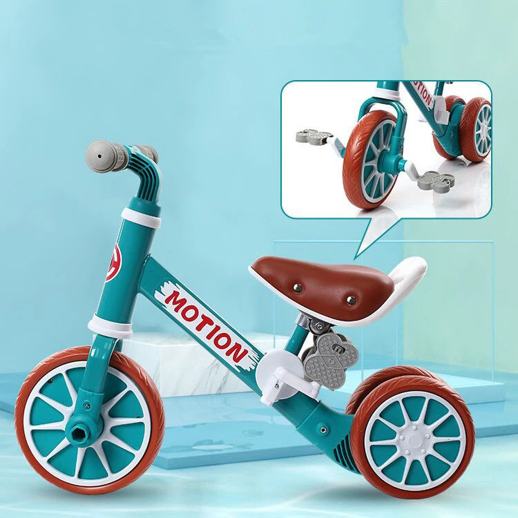 2 в 1 Детский многофункциональный трехколесный велосипед|Каталки-пушкары
