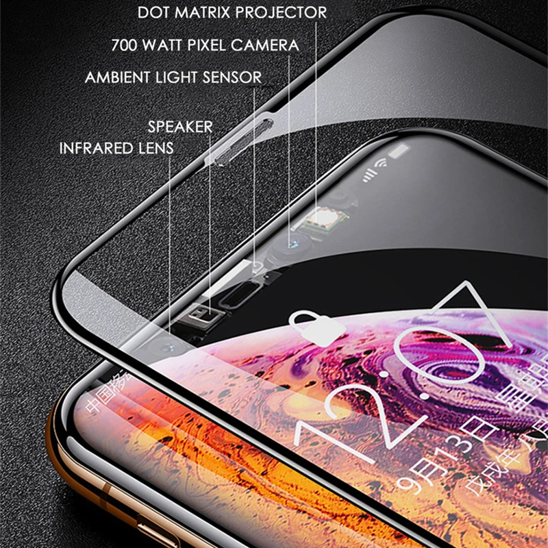 99D Защитное стекло для iPhone 12 Pro Mini Закаленное 11 X XR Xs Max Защитная пленка экрана 6S 7 8