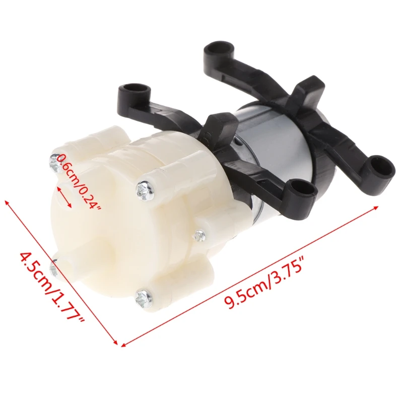 DC6-12V R385 аквариум круглый водный воздушный DC мембранный насос аксессуары L69B | Дом и