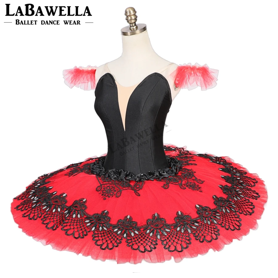 Женский костюм-пачка для взрослых черная красная пачка Эсмеральда девочек и