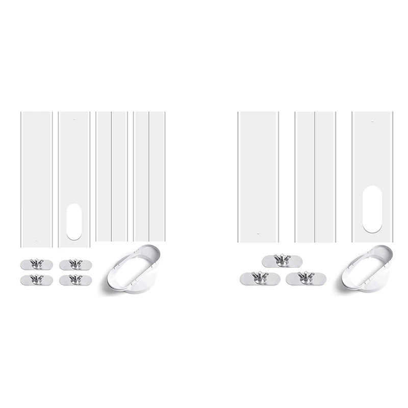 

Air Conditioner Window Kit With Coupler Adjustable Window Seal For AC Unit,Sliding AC Vent Kit For Exhaust Hose