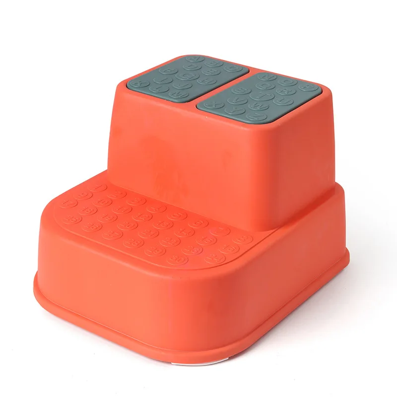

Multifunctional children's stool Thicken baby double-layer footstool Non-slip children's plastic small stool