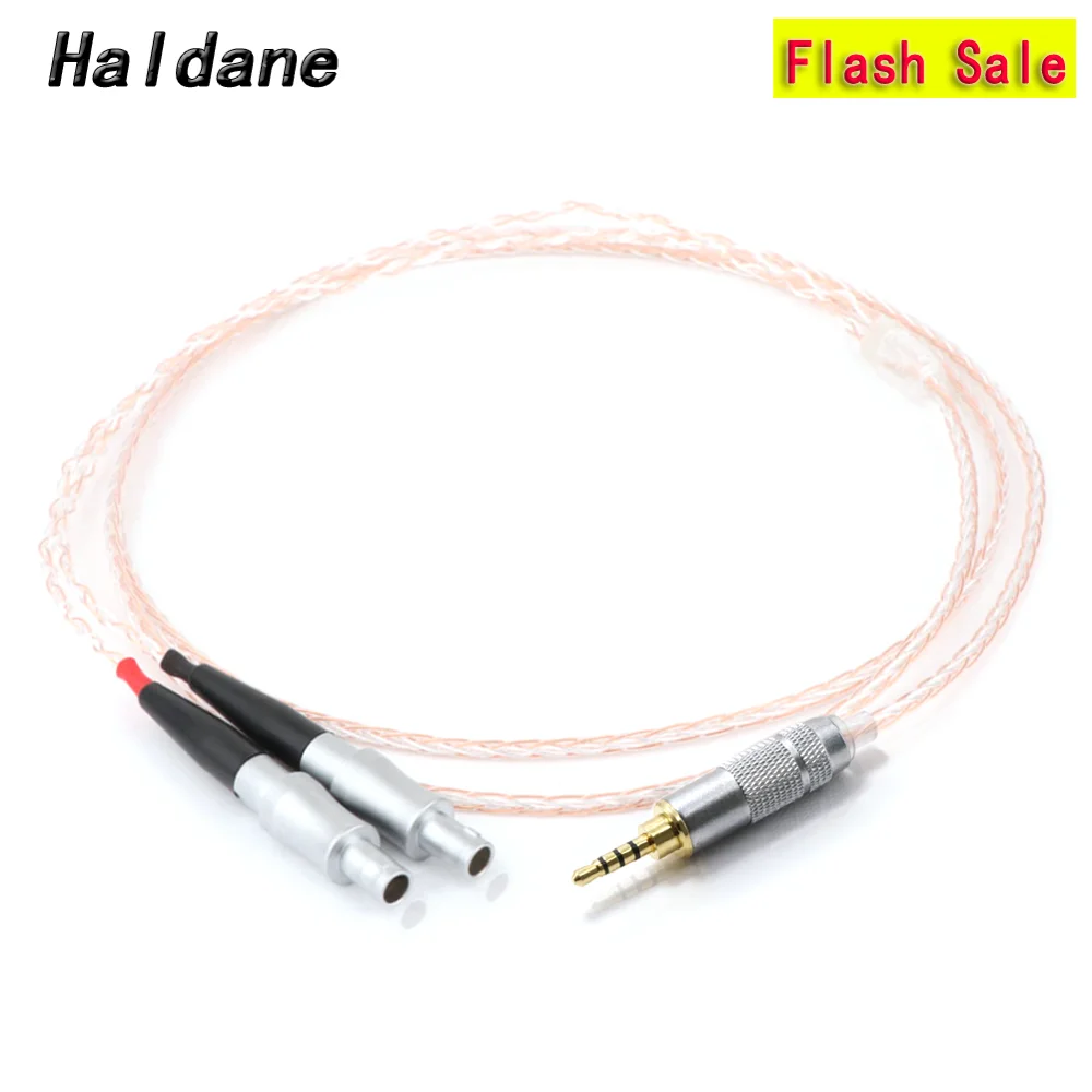 Hi-Fi 2 5/3 5/4 4 мм/XLR сбалансированный кристаллический одиночный Медный Серебряный