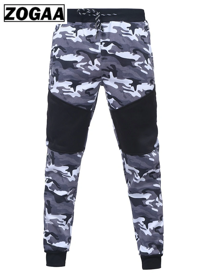 ZOGAA мужской спортивный костюм весна лето новый с капюшоном Камуфляжный свитер и
