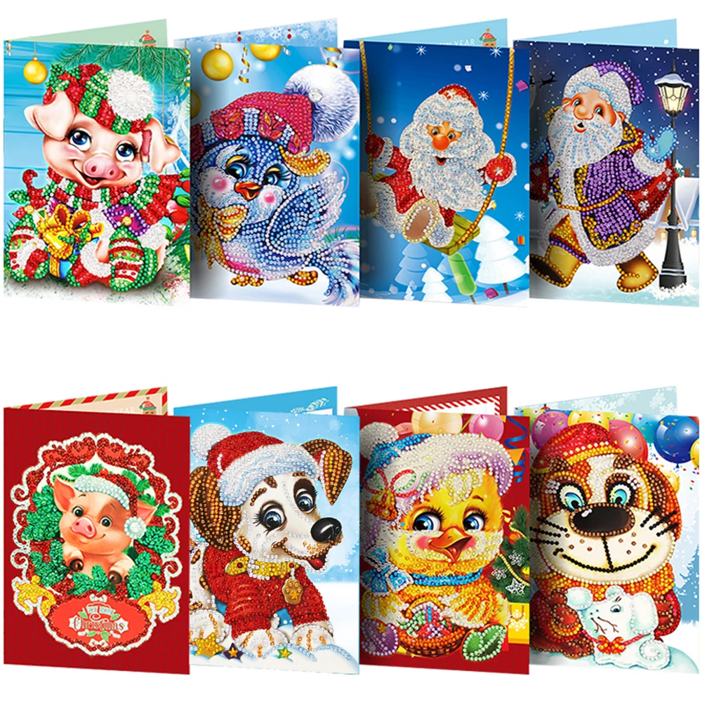 

Новинка 2021, открытки, Алмазная мозаика, приглашение на день рождения, рождественские открытки, открытки, подарок на день рождения и Рождеств...