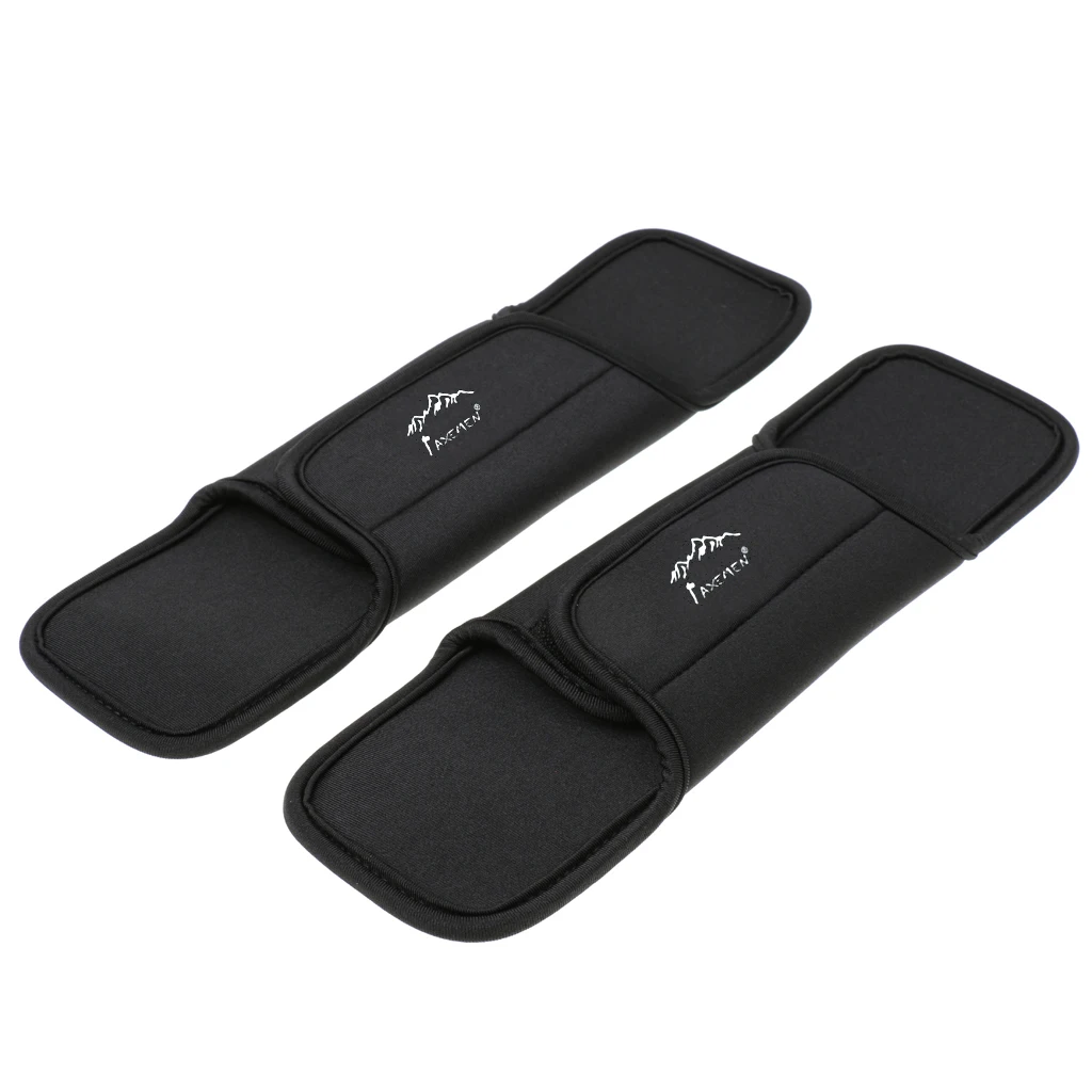 

MagiDeal 2x Comfortable Shoulder Waist Belt Strap Cushion Pad Damping Travel Outdoor Backpack Camping Hiking Soft Pad