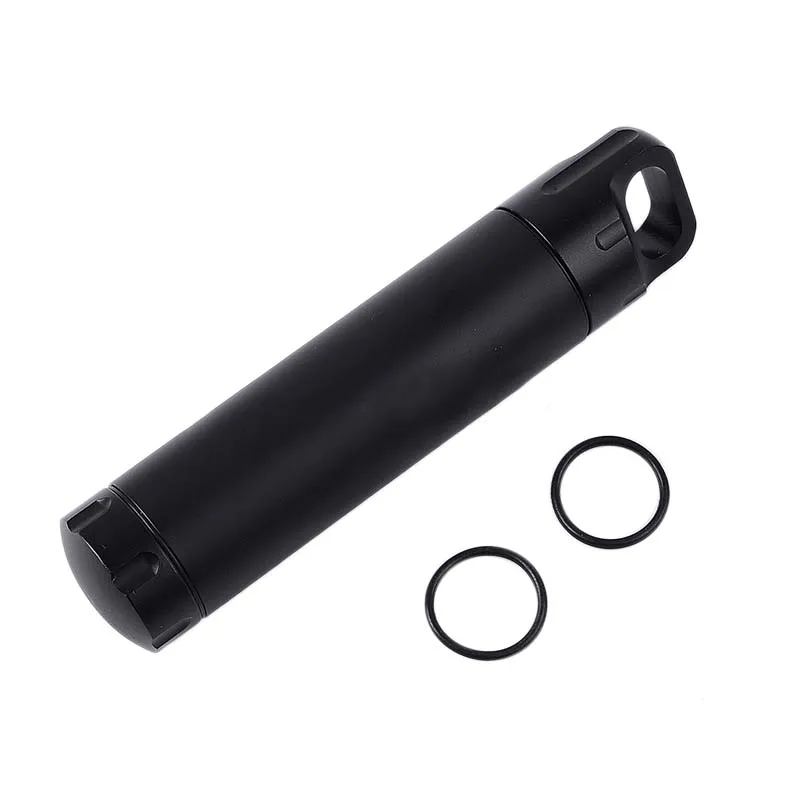 

Waterproof Pill Cases CNC precision Aluminum Alloy Medicine Organizer Outdoor Survival EDC Drug Tablet Capsule Tank pillcase