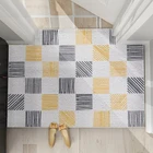 Большие напольные коврики, коврик для ванной комнаты, коврик для двери прихожей, коврик с возможностью вырезания, Нескользящие Коврики для входной двери с узором сделай сам